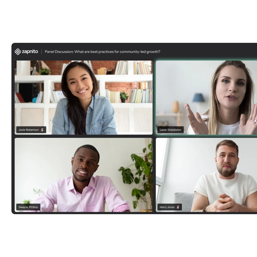 Zapnito video panels